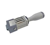F Fityle Tampon Dateur Numérique Rouleaux Numérotation Compact Portable Léger Matériau Résistant Impression Précise Facile Adapté pour Journal Bureau Carnet B, 18x4mm