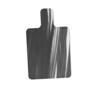 F Fityle Tapis de réforme Pilates, Tapis de, Tapis de méditation, Tapis antidérapant Portable en Daim pour l'entraînement de Force, Noir Blanc