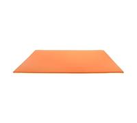 F Fityle Tapis Flottant pour l'eau, Jeu d'eau Flottant Raft Lounge Matelas, Tapis Flottant en Mousse Portable pour Extérieur, Rivière, Piscine, Jaune Orange, 110X40X2.2cm, sans Sangle
