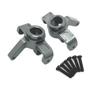 F Fityle Tasse de direction avant en aluminium 2x1:14, pratique, pièces de mise à niveau, tasses de direction en métal pour 14209 14210, accessoire de, titane