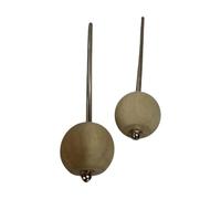 F Fityle Tête de batte de grosse caisse en bois, accessoires pour instruments de percussion, maillet pour pédale de grosse caisse