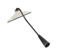 F Fityle Tête de houe de Jardin, Outil de Jardinage, houe à Main multifonctionnelle en Acier, désherbeur Manuel pour Creuser, enlever l'herbe, ameublir Le