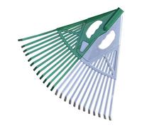 F Fityle Tête de râteau à feuilles, râteau de jardin, de plantation, léger, pour arbustes, tontes de gazon, désherbage, parterres de fleurs, déchets, robuste,