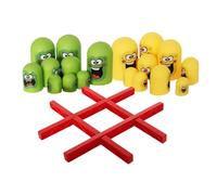 F Fityle Tic Toe Game Board Game Leisure Intelligent Puzzle Family Games Cerveau Puzzles pour les enfants adultes enfants de 4 à 8 ans