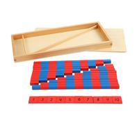 F Fityle Tiges numériques Montessori, barres d'apprentissage, tiges de comptage, Cognition, mathématiques multifonctionnelles, pour la famille de la maternelle