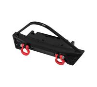 F Fityle Treuil électrique Télécommandé, Portable et élégant, avec Pare-chocs avant En Acier pour Voiture RC Crawler 1:12, Noir