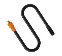 F Fityle Tube de Pompe à Air, Tuyau de Pompe de gonflage, Tuyau de Bateau à rames, compresseur d'air de Remplacement, gonfleur de Pneu, Tuyau de Pompe à Air, 30CM