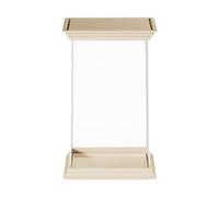 F Fityle Vitrine de rangement pour figurines, jouets en peluche, protection de bureau, vitrine pour objets de collection, mini jouets, modèles, bibliothèque, Sans Support