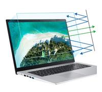 F FORITO Lot de 2 films protecteurs d'écran mats anti-lumière bleue pour ordinateur portable 17,3" 16:9, compatibles avec les ordinateurs portables HP/Lenovo/Acer/ASUS/MSI de 17,3", anti-reflets et