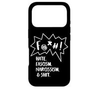 F@+# ! Fuck la Haine, Le fascisme, Le narcissisme & la Merde Coque pour iPhone 17 Pro