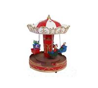 F.G.F. Import Export Village MOVIM+Lumière 13x13x18, comme Photo, Taille Unique