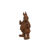 F&G Supplies Sculpture de jardin en fonte à froid Mr Rabbit Beatrix Potter. Ce charmant bonhomme est plein de caractère