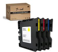 F-INK Lot de 4 cartouches d'encre à sublimation compatibles avec Sublijet Sawgrass Virtuoso SG400 et SG800