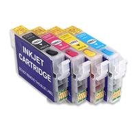 F-INK Lot de 4 cartouches d'encre rechargeables pré-remplies compatibles avec Eps 29 ou 29XL - T2991, T2992, T2993, T2994