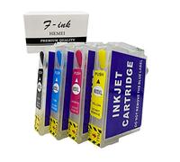 F-Ink Remplacement de la Cartouche d'encre Rechargeable pour EP 603 ou 603XL, Compatible avec Expression Home XP-3100 XP-2105 XP-4100 XP-2100 XP-3105 XP-4105 WF-2810 WF-2830 WF-2835 WF-2850