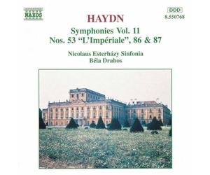 F. J.Haydn: Symphonies, Nos. 53, 86 & 87, Vol. 11