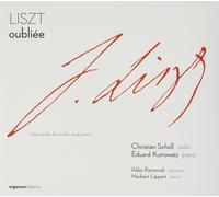 F. LISZT – Oubliee, Late Worls For V – CD