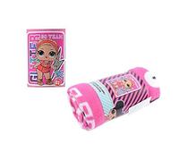 F LOL Surprise Couverture plaid idée cadeau accessoire relax fille couverture polaire (M.C. Swag lol19-142)