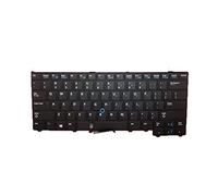 F-MINGNIAN-SPRING Clavier d'ordinateur Portable Compatible avec Dell Compatible avec Latitude E7440 P40G Anglais US 04G6VR 4G6VR PK130VN3A00 SG-60700-XUA SN7222 avec pointage