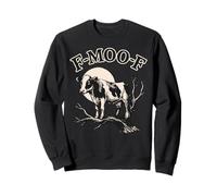 F Moo F Funny Cow Sweatshirt