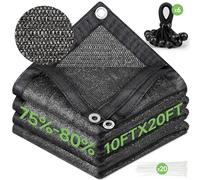 F.O.T Toile d'ombrage Anti-âge à 70% en Maille résistante aux UV, pour Couverture de Plantes, Serre, Grange ou Niche, Fleurs, Plantes, utilisée Pendant 3 Ans ou même Long