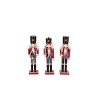 F OG H OF SCANDINAVIA Celebrate - Nutcracker Set - 15 cm - Red/Black Wood (27626)