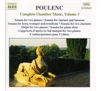 F. Poulenc - Complete Chamber Music 3 [New CD]