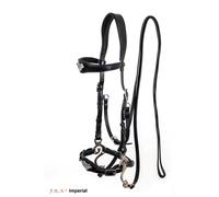 F.R.A. Bride sans mors Imperial Rênes incluses Full = Cheval