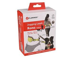 F Running Strap + Belt with Rono Yellow Strap 180-250 cm/Belt 79.5-140 cm