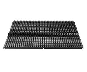 F&S FANTASTIC Dim. 40 x 60 cm TOP Paillasson d'entrée specialement pour l'extérieur, 22 mm d'épaisseur. Extrêmement robust avec système de brosses. Résistant au gel. Couleur noir. Existe aussi en bruin.