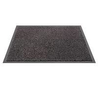 F & S Mars Paillasson d'entrée de Haute qualité Robuste et Lavable pour l'usage intérieur et extérieur 80 x 120 cm Couleur Anthracite. Fabriqué en Europe