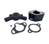 F.S.P Boîtier de thermostat, couvercle et joints de rechange pour MerCruiser Mercury Sierra Mallory GLM 5.0 5.7 4.3 - Refroidissement fermé - 13550, 18-3532, 9-42504, 55131A5