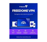 F-Secure Freedome VPN - appareils: 5-appareils - licence: 1-an - Brand: