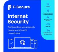 F-Secure Internet Security 2026 | Renouvellement | 1 appareil | 2 ans | PC | En téléchargement