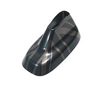 F Series F54 F60 2014-2023, Capuchon de Base aérienne de Toit, Couvercle d’antenne pour Mini Cooper One S JCW Clubman F54 Countryman F60 (Union Jack Noir, Antenne avec lumière)