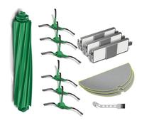 F/T Kit d'accessoires pour robot i-robot R-oomba 205 Dust Compactor Combo, 1 rouleau à brosse principale, 3 tampons de serpillère, 3 filtres Hepa, 6 brosses latérales, pièces de rechange