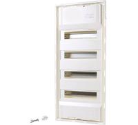 F-Tronic 7250028 JUMBO48+8 Armoire de distribution encastré, mur creux Nombre de divisions = 48 Nbr de rangées = 4 Contenu 1 pc(s)
