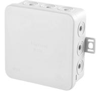 F-Tronic 7340139 Boîte de dérivation (L x l x H) 75 x 75 x 40 mm gris clair IP54 10 pc(s)