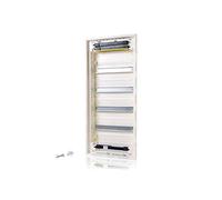 F-TRONIC Combi JUMBO48 Petit Tableau de Distribution Jumbo HW/Up, 48 + 8 Plus 8 modules - Borne enfichable - Blanc
