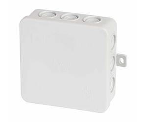 F Tronic Pièces humides Boîte de dérivation IP54 100 x 100 x 40 mm, Contenu : 10, Gris, E114