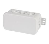 F-Tronic 7340141 Boîte de dérivation (L x l x H) 75 x 37 x 40 mm gris clair IP54 10 pc(s)