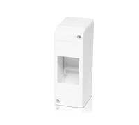 F-tronic-Tableau de Distribution en saillie avec 2 modules sans, kV02 (Blanc)