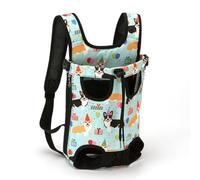 ,F,XL,Sac à Dos de Transport Avant pour Animaux de Compagnie, pour Petits Chiens et Chats, Jusqu'au Sac à Dos de Transport réglable et Respirant pour Chien