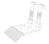 F&Y Grande Plate-Forme de selsification de Tortues - Terrasse reposant en Tortue Transparente en Acrylique pour Aquarium et Aquarium (TC)