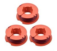 F016800175 Lot de 3 bobines de rechange pour débroussailleuse Bosch ART 23 26 30 Combitrim Easytrim 9,8 m 1,5 mm