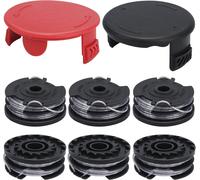 F016800351 Bobine de fil pour coupe-bordure,compatible avec Bosch AdvancedGrassCut 36 ART 30-36 LI ART 24 ART 24+ ART 27 ART 27+ ART 30 ART 30+ bobine de fil de rechange 6 m de longueur Ø 1,6