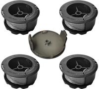 F016800570 Bobine de Rechange pour débroussailleuse Bosch Universal GrassCut 18 18-26 18-260 avec Couvercle 1600A01R5J (4 bobines + 1 Couvercle) 1,6 mm 6 m