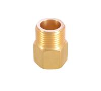 F1/4 à M3/8, ensemble de raccords adaptateurs de tuyau en laiton, connecteurs réducteurs filetés femelle vers mâle BSP pour robinets mélangeurs de cuisine, tuyaux et conversions de plomberie