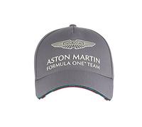 F1 Casquette Aston Martin Cognizant, USA 2022, gris, édition spéciale des États-Unis, produit officiel, gris, taille unique