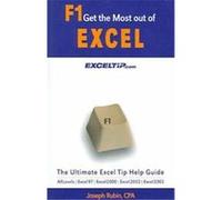 F1 Get The Most Out Of Excel! Joseph Rubin (Auteur)